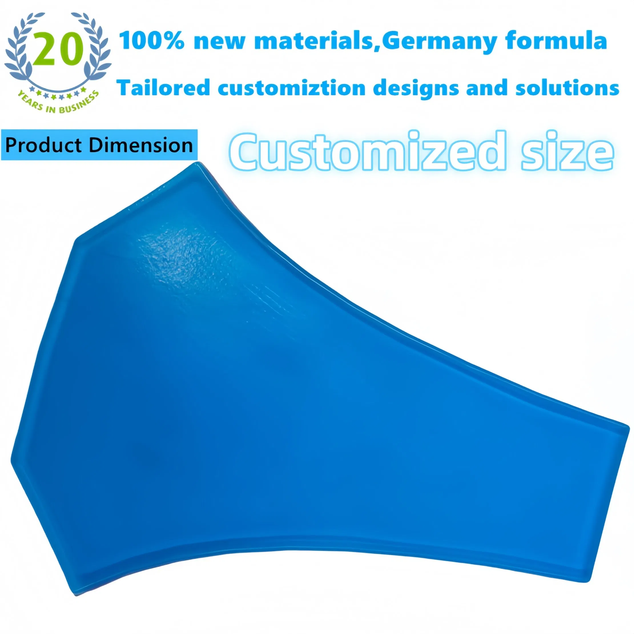 China Manufacturer Orthopedic Gel Cushion, Riding Shock Absorption Gel Bicycle Seat Pad