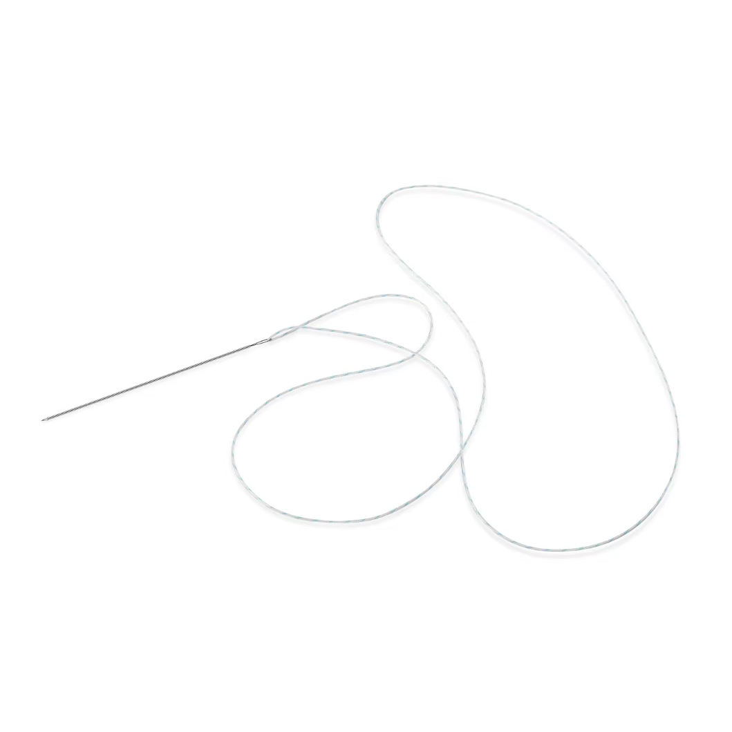 Medical Disposable Nonabsorbable Surgical Sutures with Needles CE Certified General Surgery Use 30-100mm