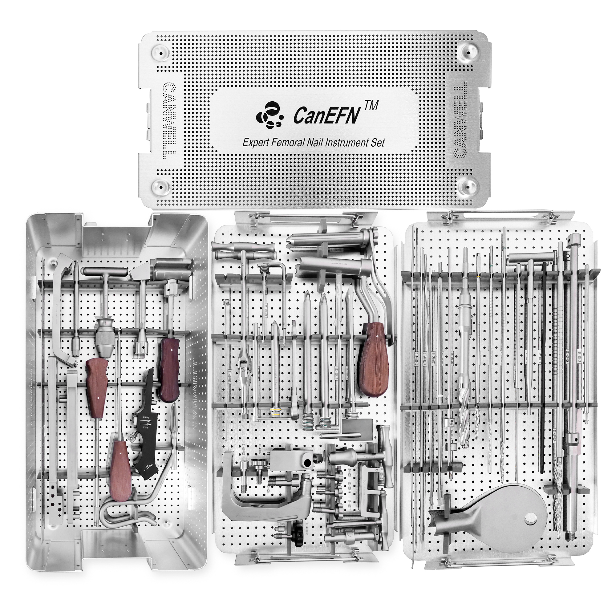 CANWELL Expert Femoral Intramedullary Nail Instrument Set for Orthopedic Nail Instruments CE