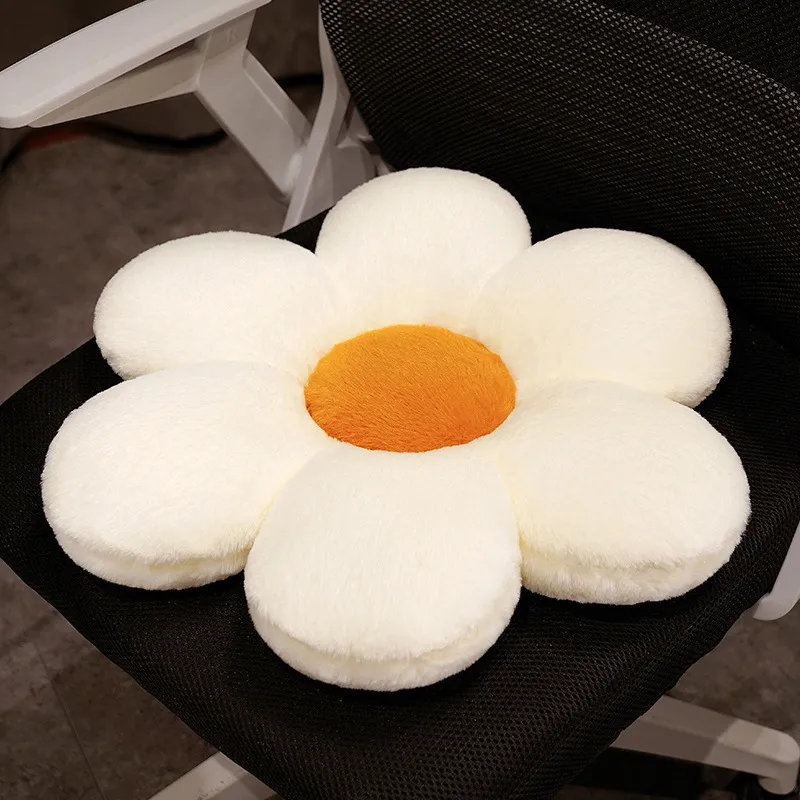 Flower Pillow Back View