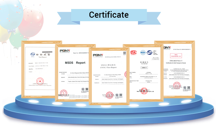 Certifications