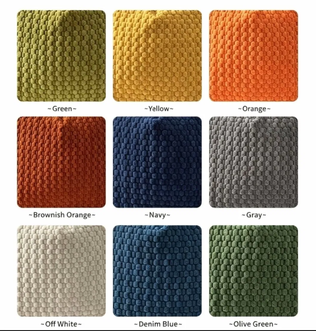 Soft Corn Grain Plush Throw Pillow