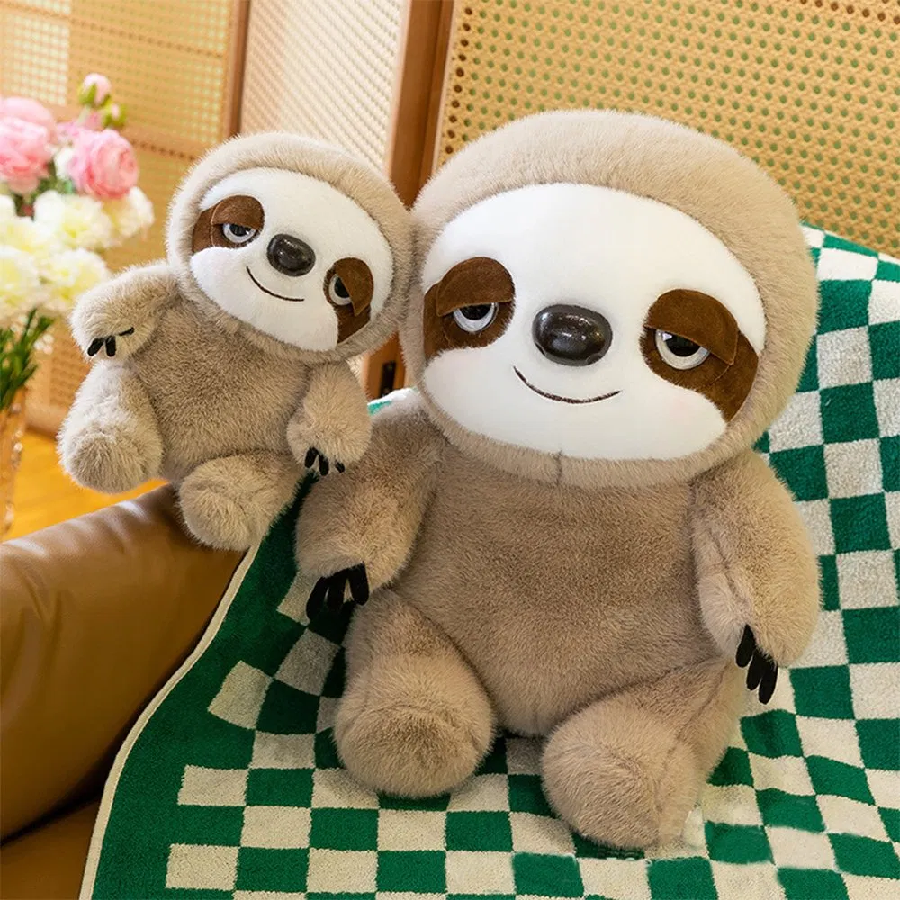 Low MOQ Custom Sloth Plush Toy Holiday Gift