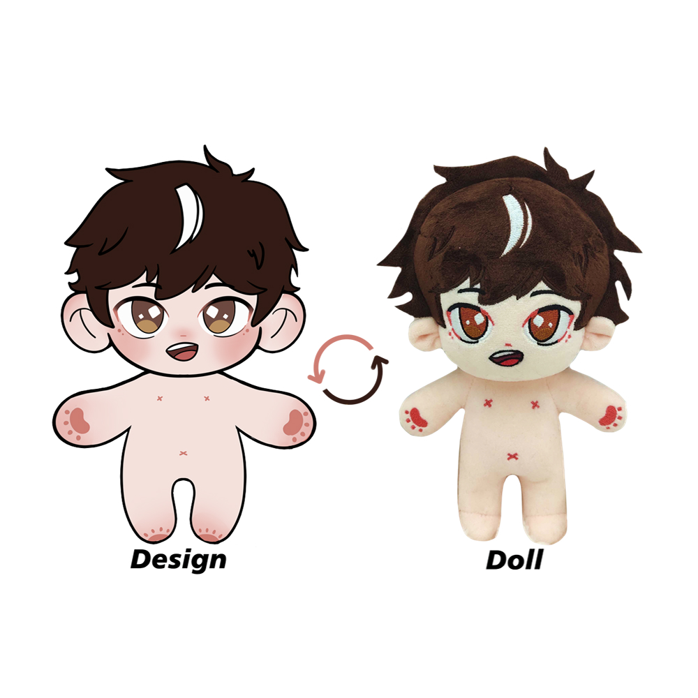 Game character plush customization
