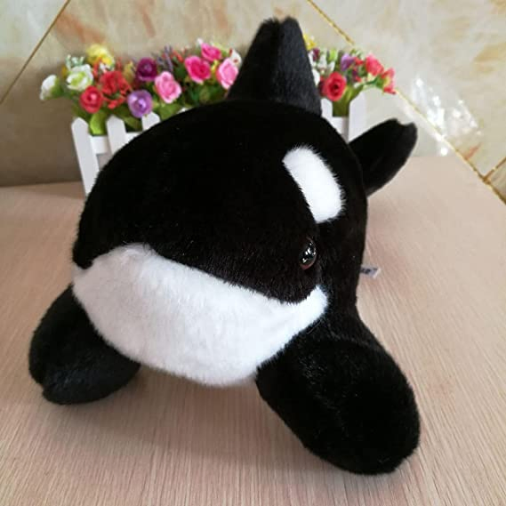 New Soft Cute Black Killer Whale Stuffed Toy Boy's Holiday Gift