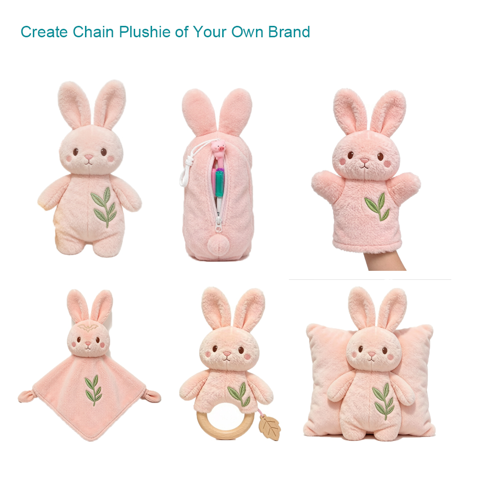 Kawaii Cat Keychain Plush Toys Calico Cat Stuffed Animal Bag Charm Backpack Accessory With Removable Lobster Clip Custom Logo