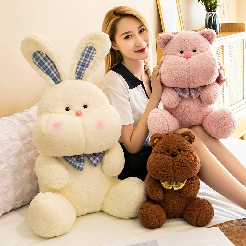 Creative Custom Plush Rabbit Toys Soft and Comfortable Animal Plush Toys Holiday Gifts
