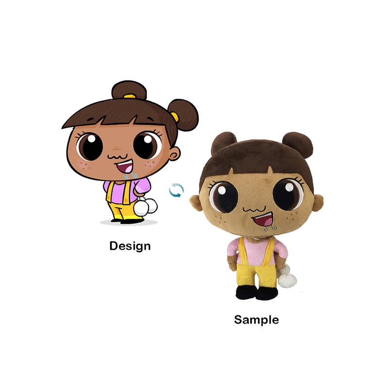 Most Popular Game Character Anime Character Figure Designer Design Doll Custom Plush Dolls and Toys for Original Artists
