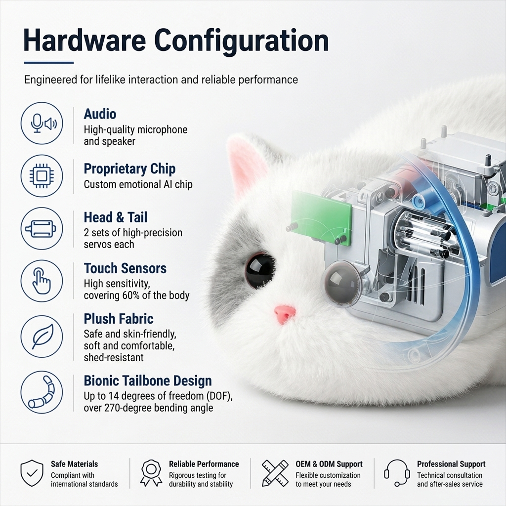 AI Toy Smart Robot Pet Cat for Children Voice Touch App Control Electronic Pet Educational Toy