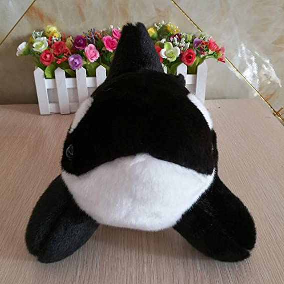 New Soft Cute Black Killer Whale Stuffed Toy Boy's Holiday Gift