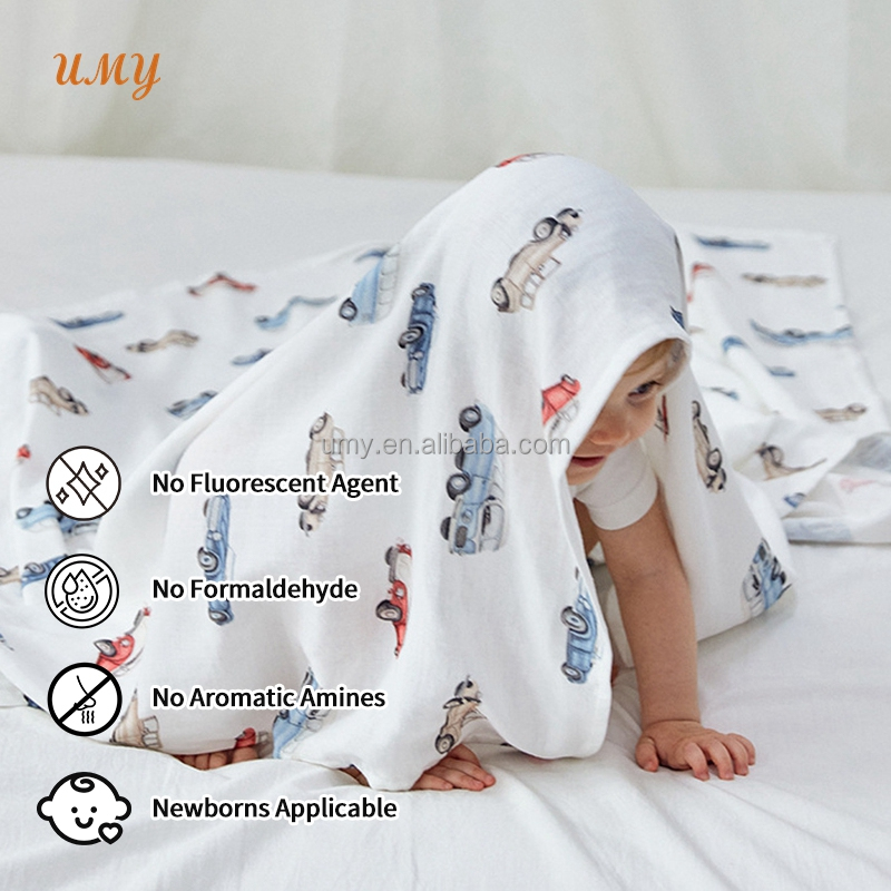 New Arrivals Born Baby Swaddle Gift Set Newborn Shower Receiving Muslin Bamboo Cotton Lovey Comforter Security Blanket Set