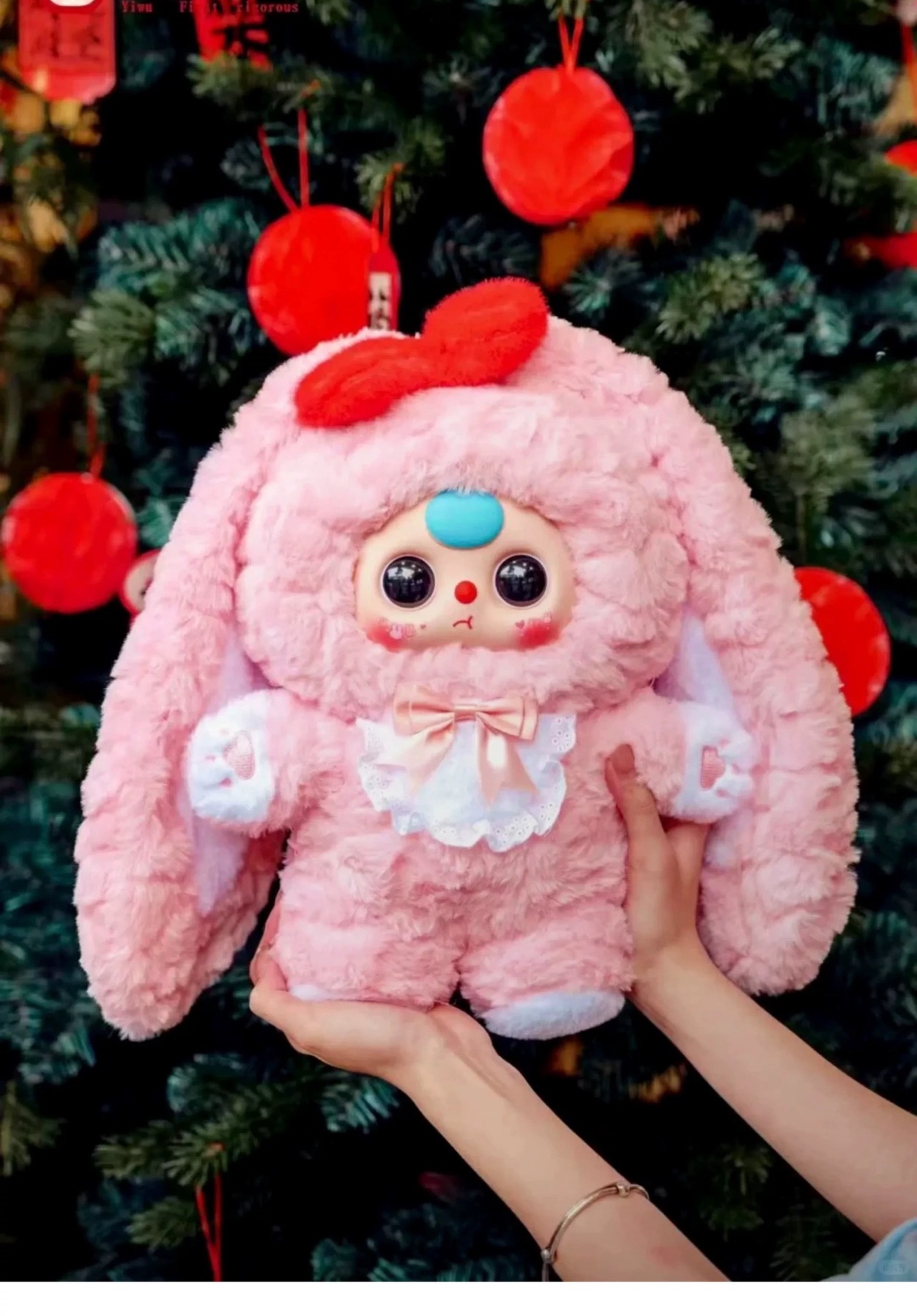 Baby Three V4 Fourth Generation 400% Trendy Plush Doll Sweetheart Baby Series Mystery Boxes Blind Box Collection Movie TV Theme