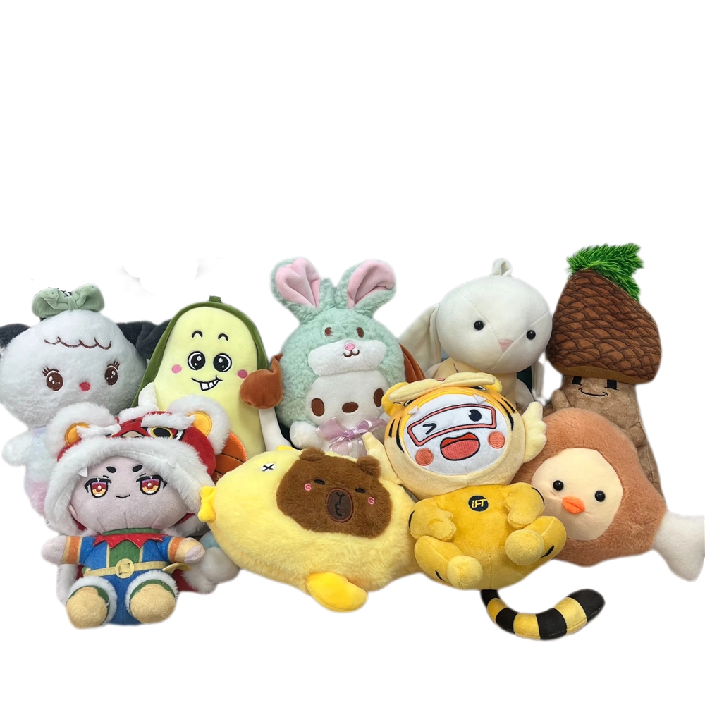 10-25cm 100+ Styles Vending Figures Stuffed Plush Toys 8inch Decorative Anime Dolls