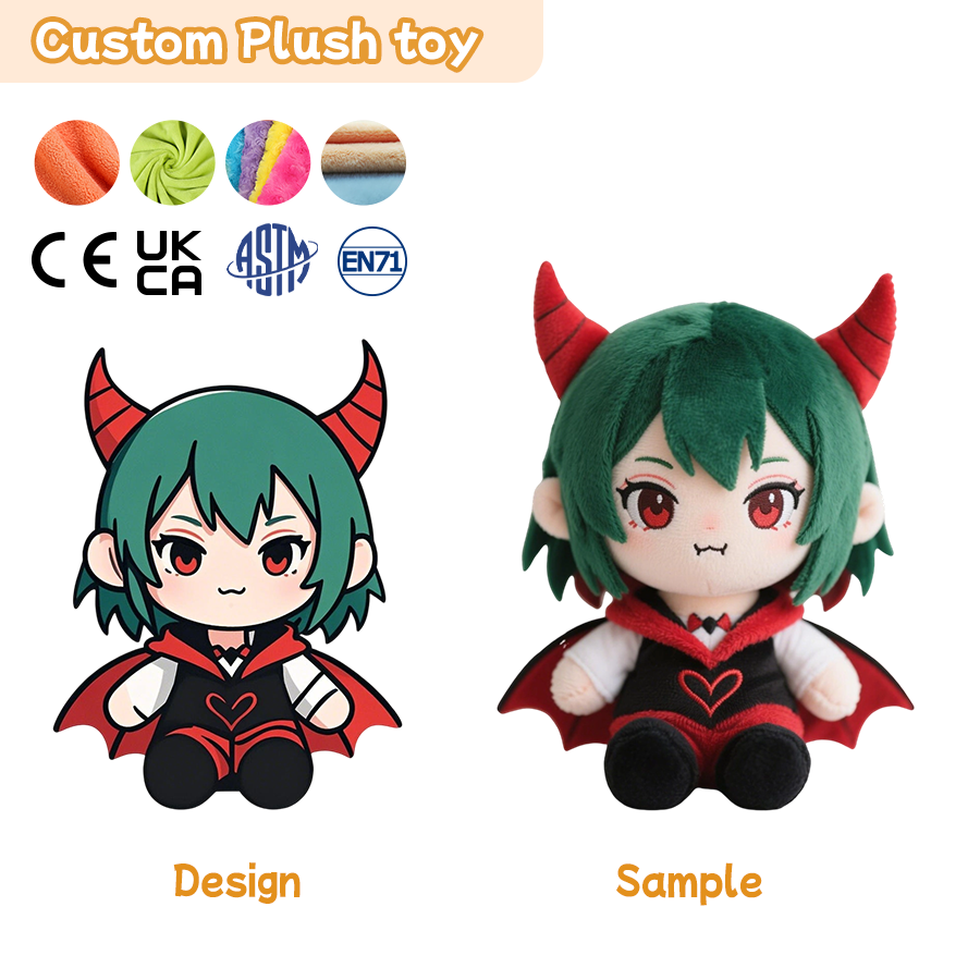 Cute Toy Stuffed Anime Plush Manufacturer Personalized Plush Toy Custom Plush Dolls