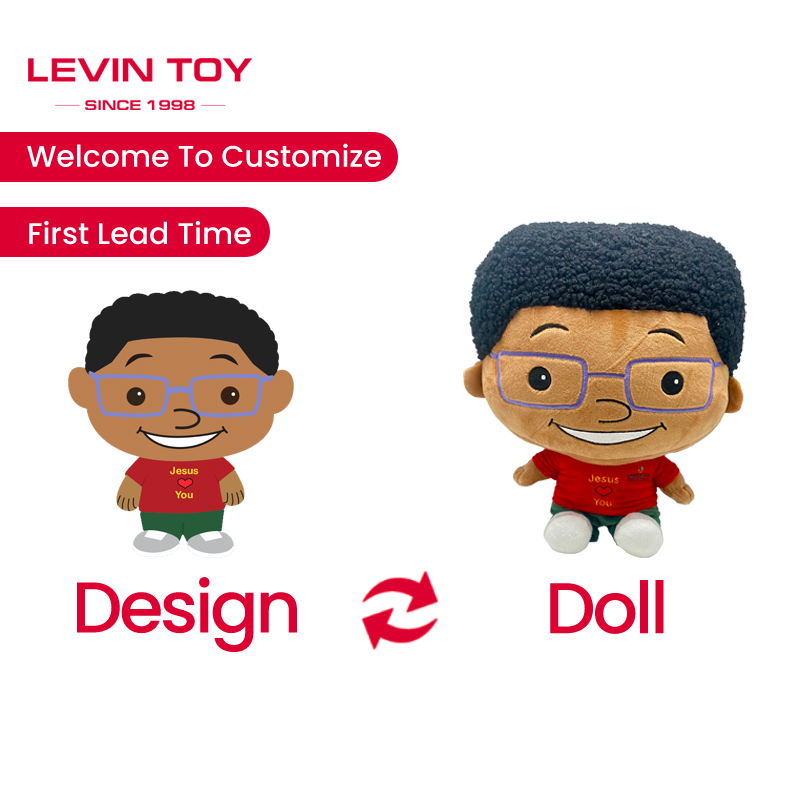 Custom Doll Plushies Cute Soft Plush Dolls Low MOQ 20cm Cartoon Handmade Plush Kpop Dolls