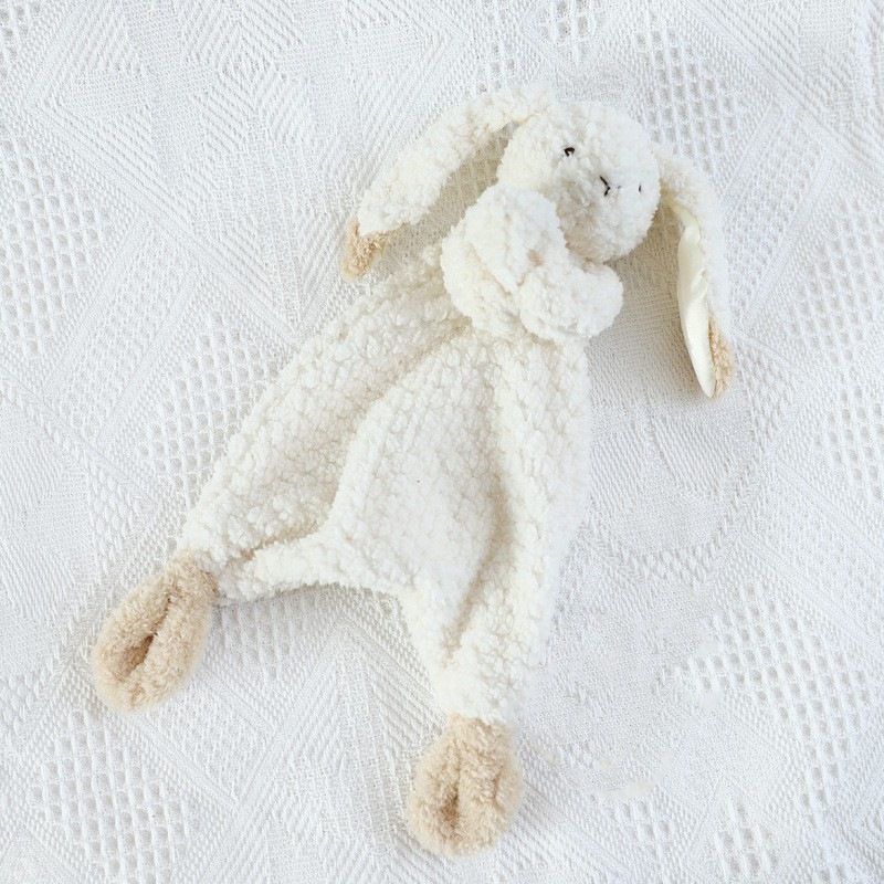 Wholesale Newborns Security Bunny Soothe Babies Super Soft Blanket for Kid Baby Comforter