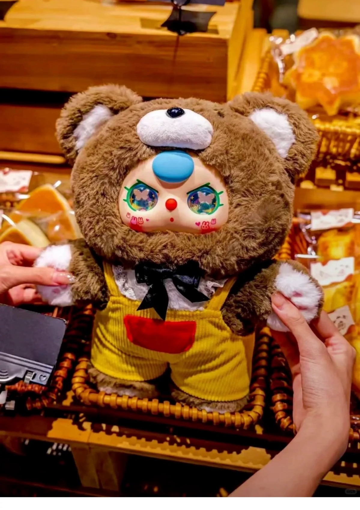 Baby Three V4 Fourth Generation 400% Trendy Plush Doll Sweetheart Baby Series Mystery Boxes Blind Box Collection Movie TV Theme