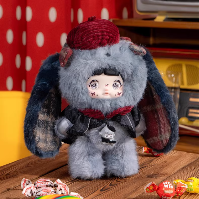 New BOB Nommi Nuomi Childhood Plush PVC Blind Box Movie &amp; TV Theme Unisex Fashion Toy Cute Doll Mystery Box 12+