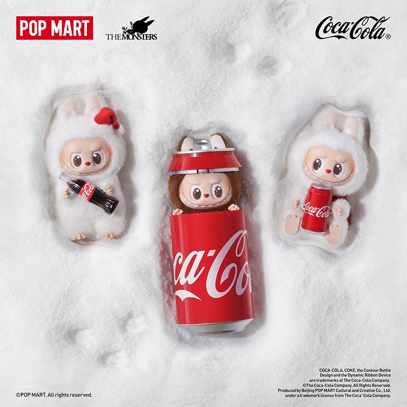 For Mart Original for CO CA C OLAdolls PVC Plush Mystery Blind Boxes Toys Keychain Clothes Accessories 1/12 Scale Movie TV