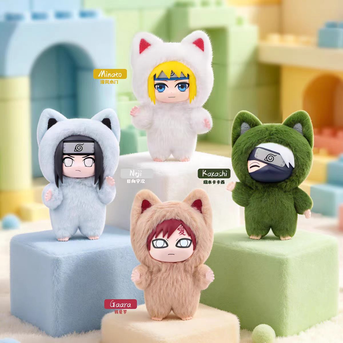 For Frozen Cat Ear Collection Japan Anime Plush Blind Box-Kawaii Cosplay Collectible Plush Toy Room Decor