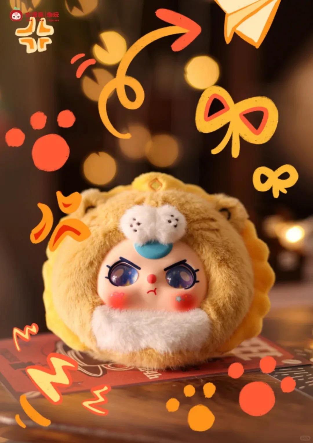 Wholesale Official Genuine Baby Three New Twelve Constellation Plush Movie TV Trendy Play Handmade Doll Gift Ornament Model 17