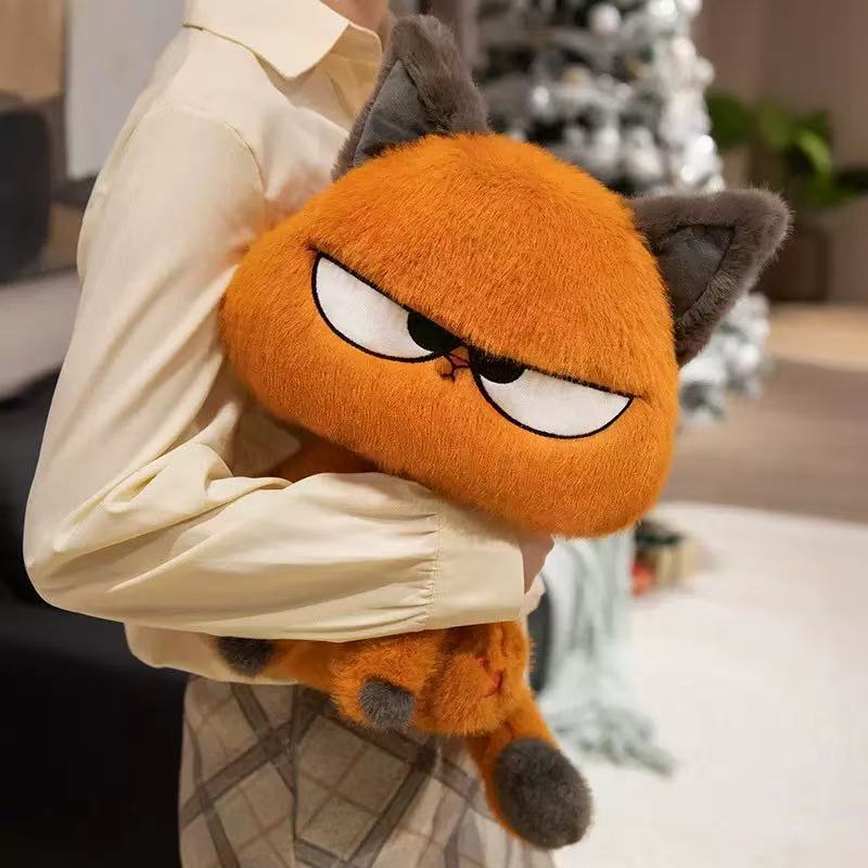 Custom Plush Cat Super Soft Plush Pillow Cute Kitten Stuffed Animal Doll PP Cotton Anniversary Kids Stress Relief Gift Toy
