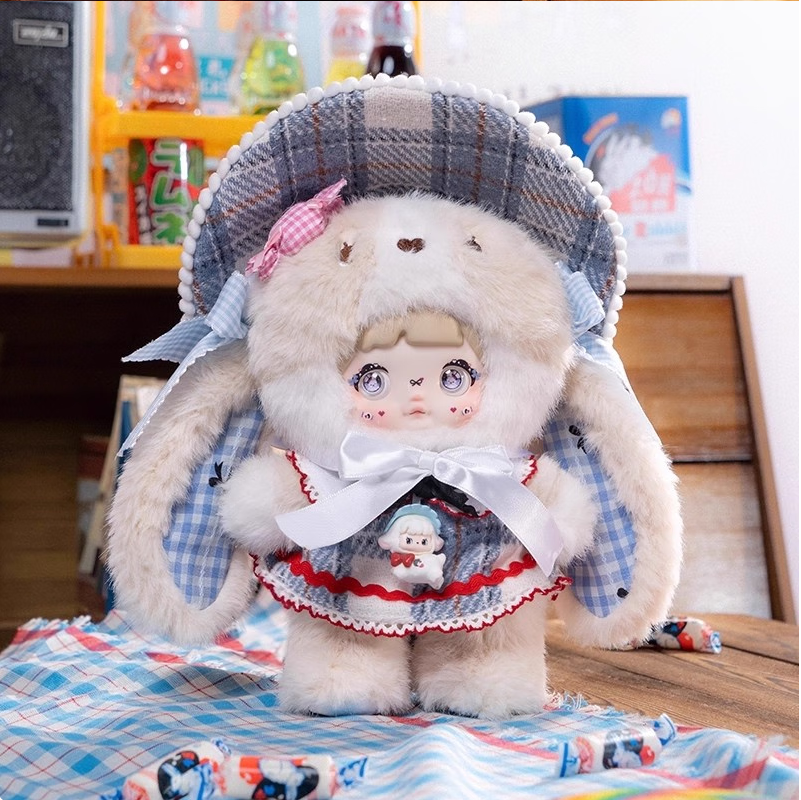 New BOB Nommi Nuomi Childhood Plush PVC Blind Box Movie &amp; TV Theme Unisex Fashion Toy Cute Doll Mystery Box 12+