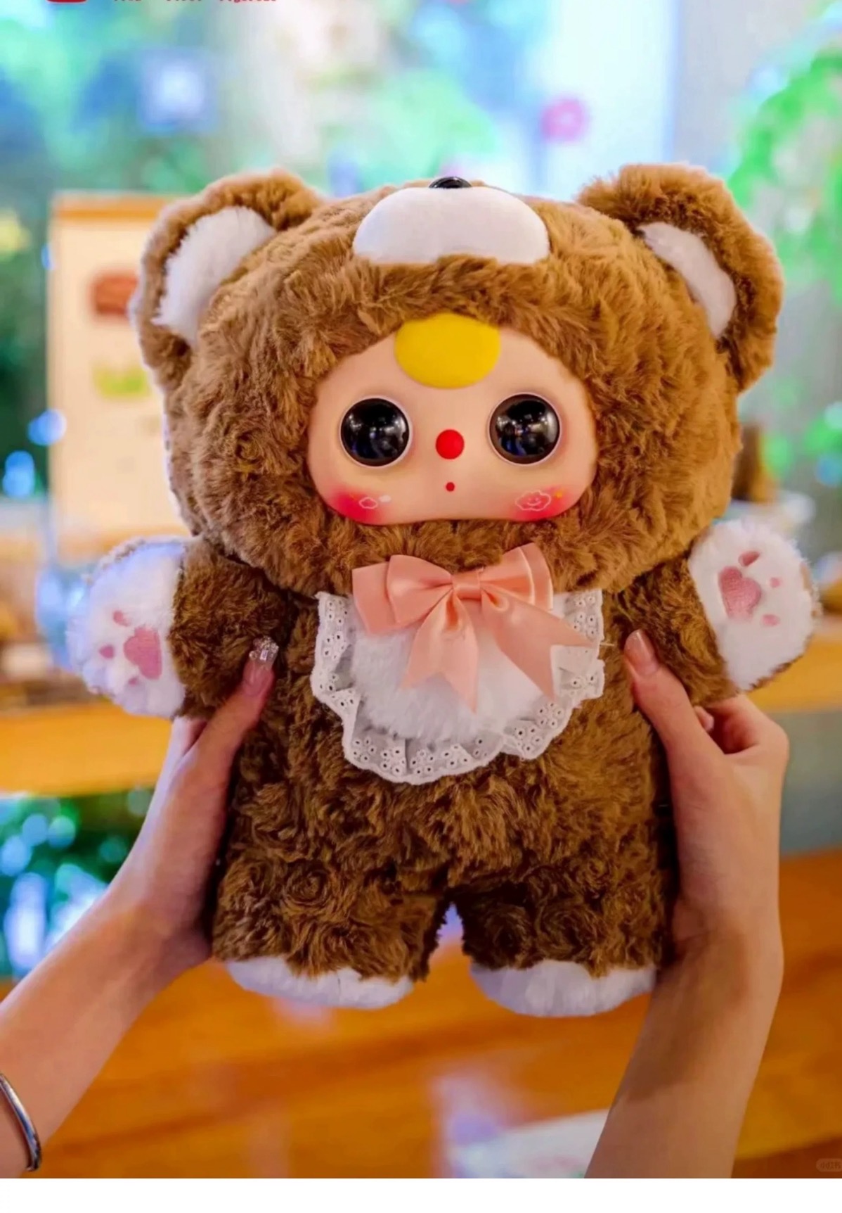 Baby Three V4 Fourth Generation 400% Trendy Plush Doll Sweetheart Baby Series Mystery Boxes Blind Box Collection Movie TV Theme
