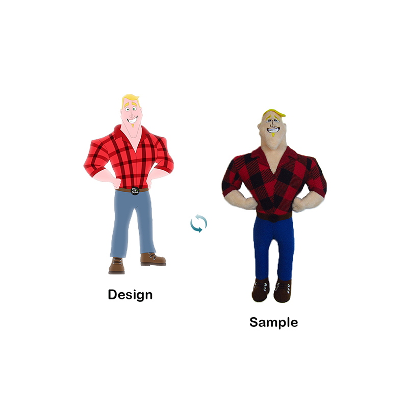 Most Popular Game Character Anime Character Figure Designer Design Doll Custom Plush Dolls and Toys for Original Artists