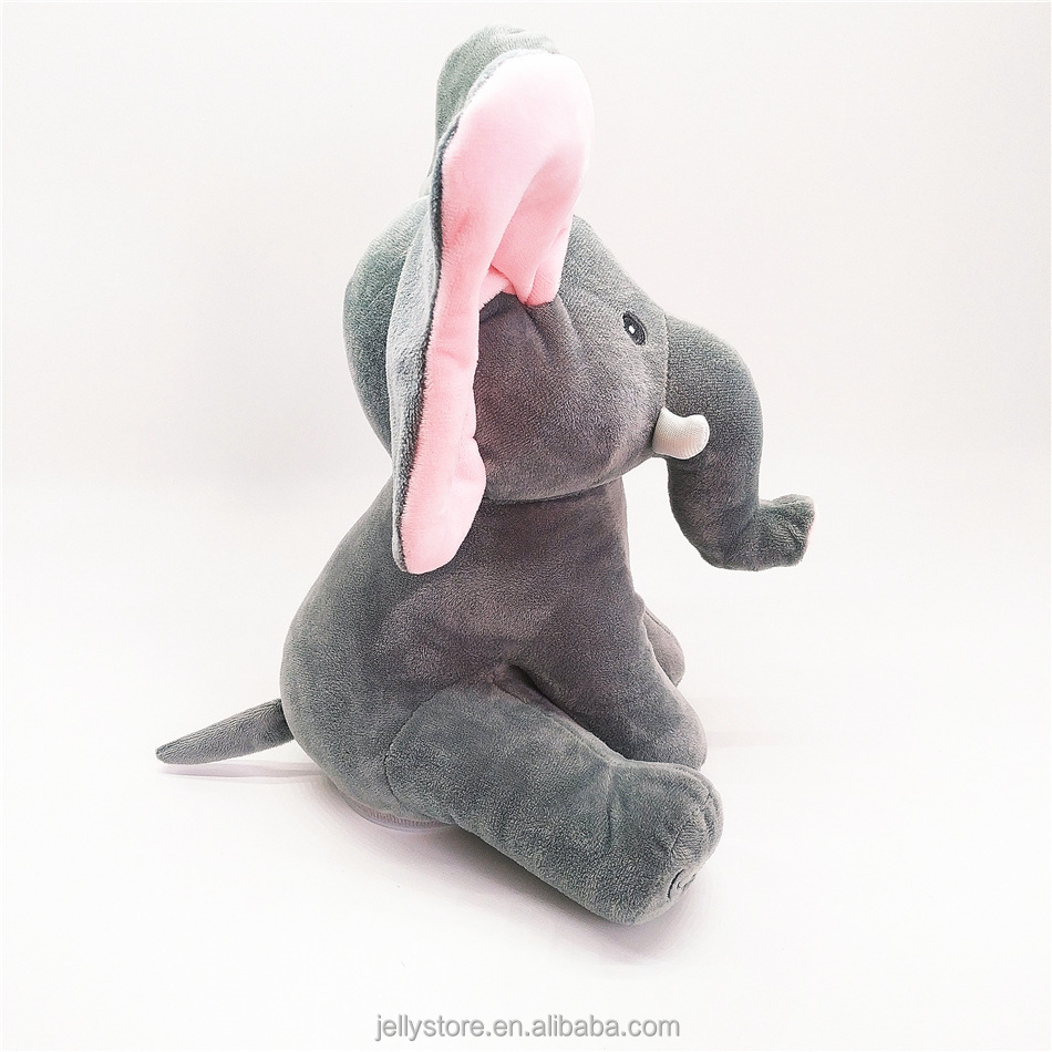 Peekaboo Elephant Electronic Plush Toy View 5