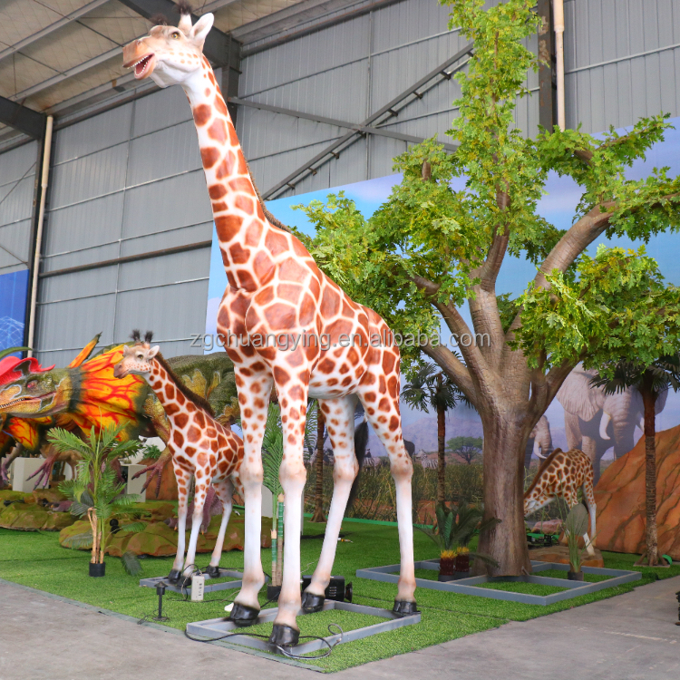 Animatronic Giraffe Detail 2