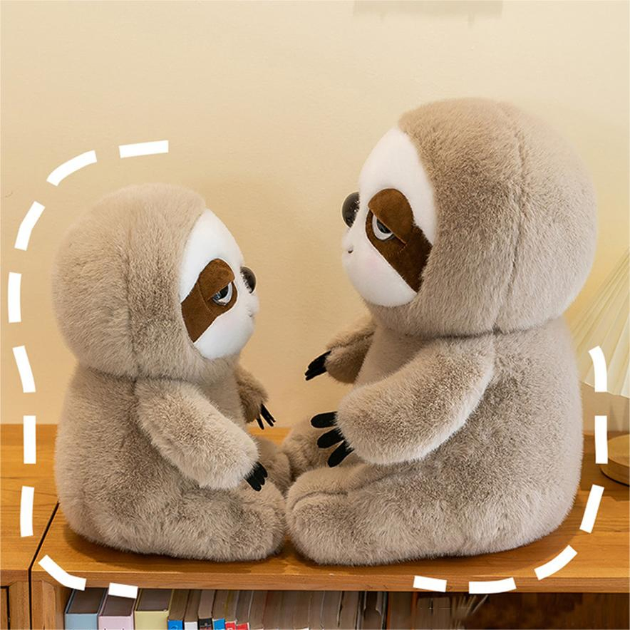Low MOQ Custom Sloth Plush Toy Holiday Gift