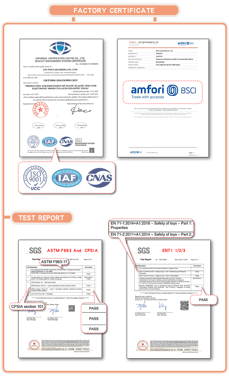 Factory Certifications