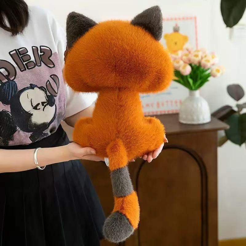 Custom Plush Cat Super Soft Plush Pillow Cute Kitten Stuffed Animal Doll PP Cotton Anniversary Kids Stress Relief Gift Toy