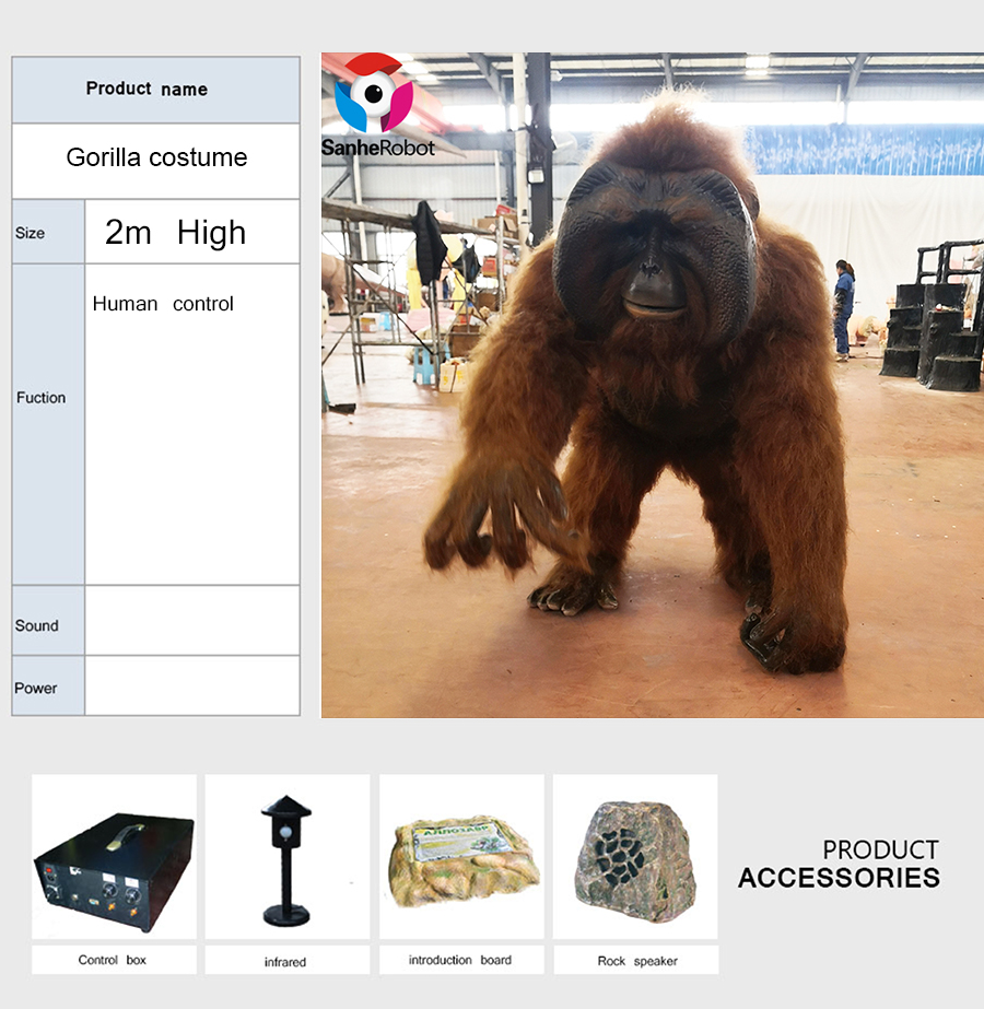 Life Size Animal Costume Details