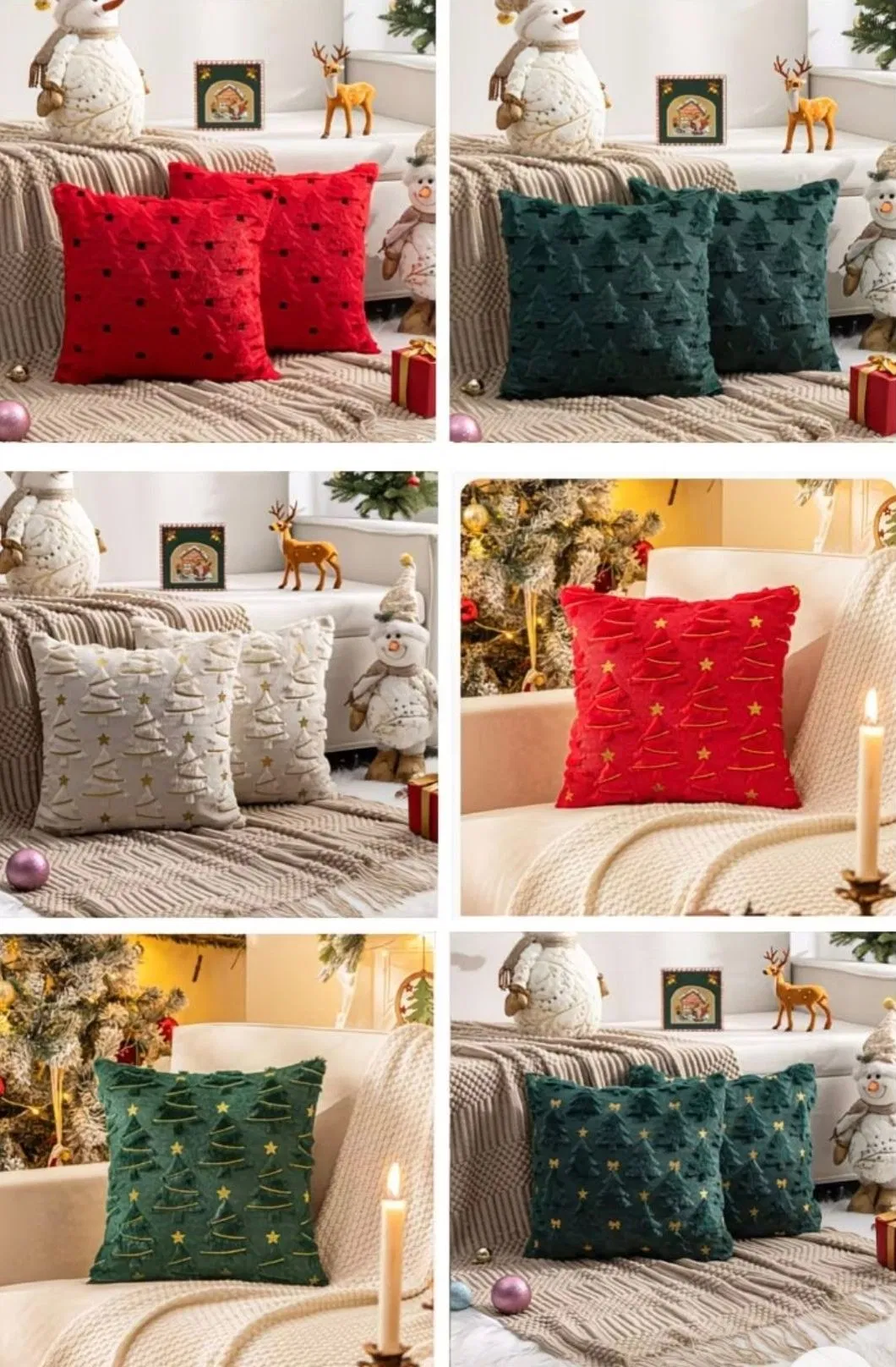 Christmas Throw Pillow Main