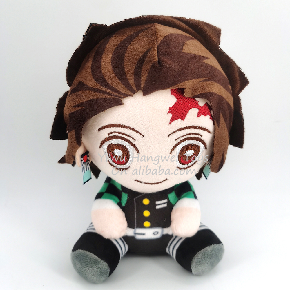 Factory Wholesale 12/20cm Demon Slayer Plush Toy Doll Anime Character Tomioka Giyuu Japan Cartoon Anime Plush Toys for Claw Mach
