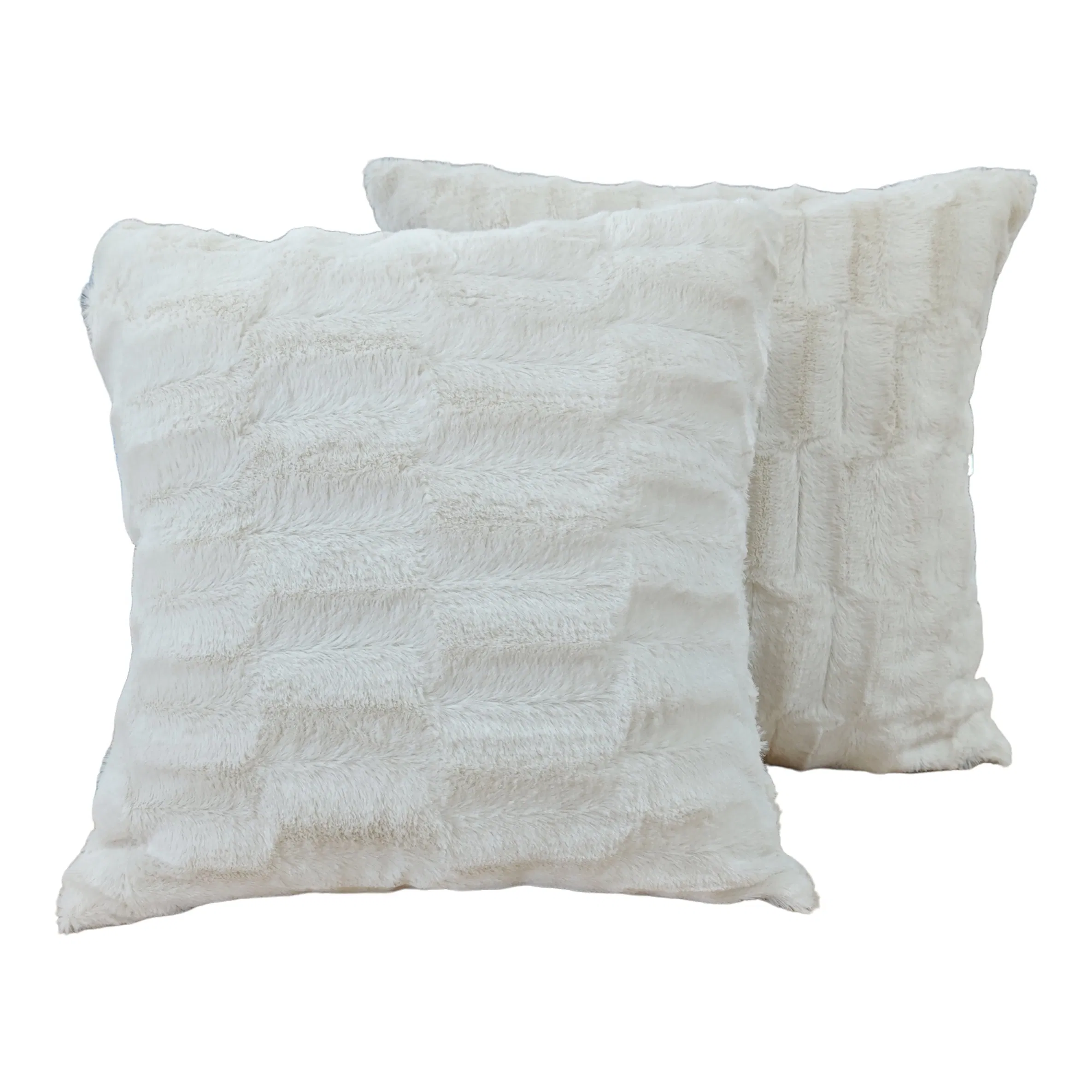 Custom Super Soft Plush Fur Throw Pillows Decorative Soft Luxury Covers Long Faux Fur Fluffy Throw Pillow Cover Cushion Cloth