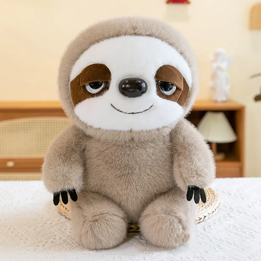 Low MOQ Custom Sloth Plush Toy Holiday Gift