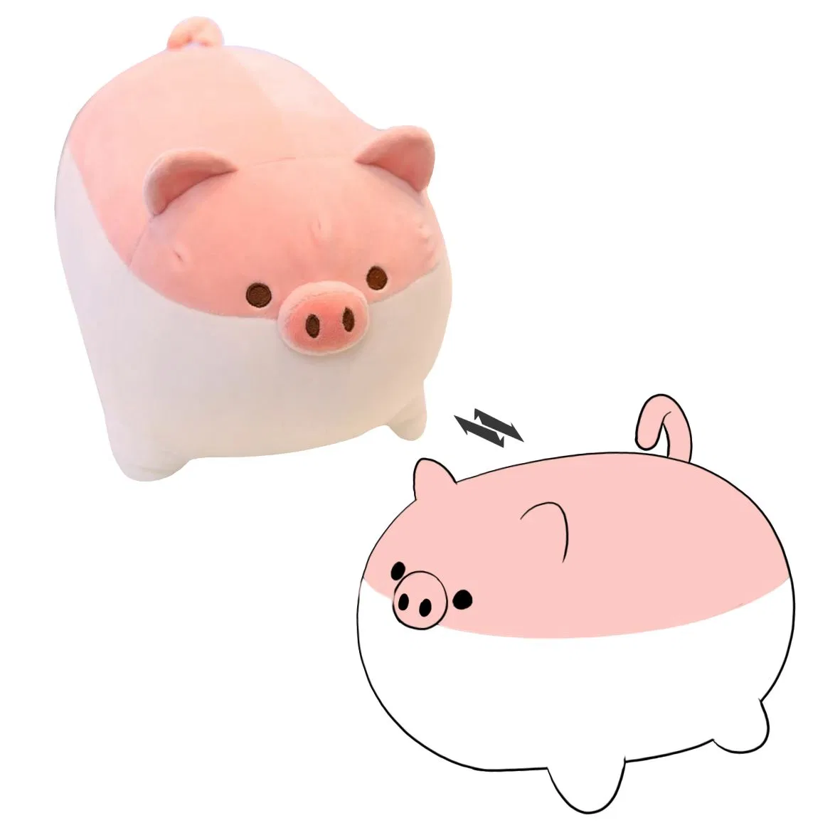 Latest Cute Animal Plush Toys Selling Customized Soft and Comfortable Cute Fashion Decorative Toys Holiday Gifts
