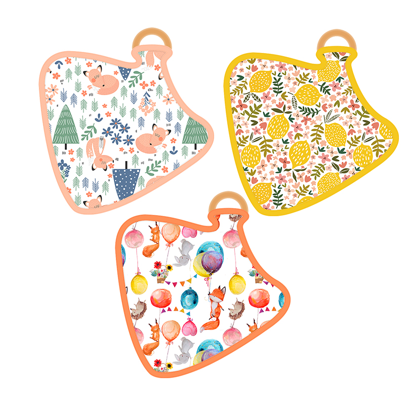 High Quality Custom Print Design Factory Wholesale Bamboo Baby Lovey Blanket Soft Security Blanket for Newborn Infant