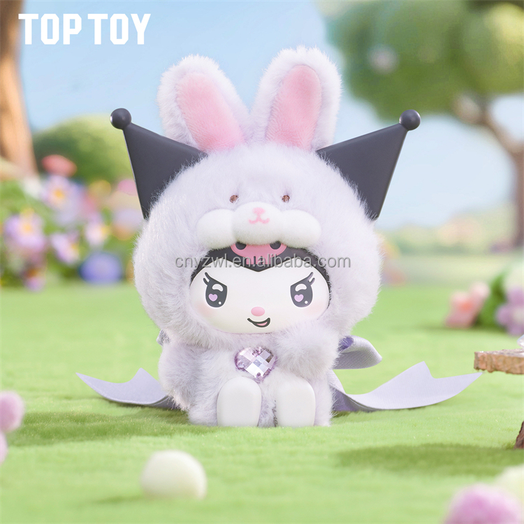 Wholesale Original TOP TOY KUROMli My Melloody Sanrioes Characters Diamond Bunny Baby Series Blind Box TOP TOY Blind Box