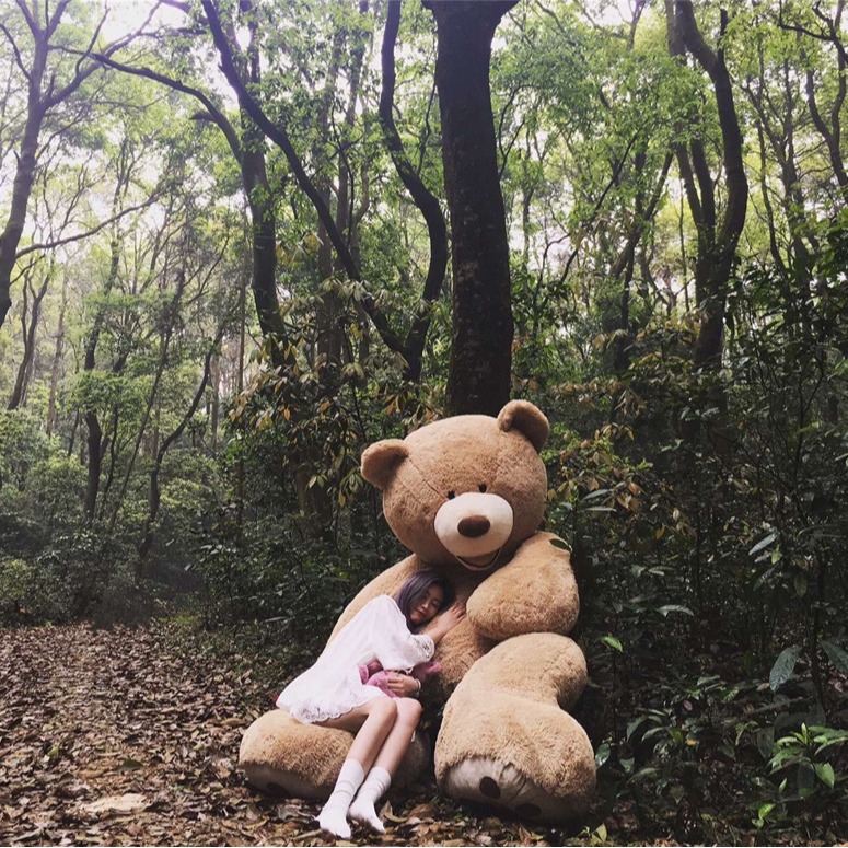 Stuffed Toys Bear Super-Sized 130CM Valentines Teddy Bear Plush Toys Giant Large Big Teddy Bear