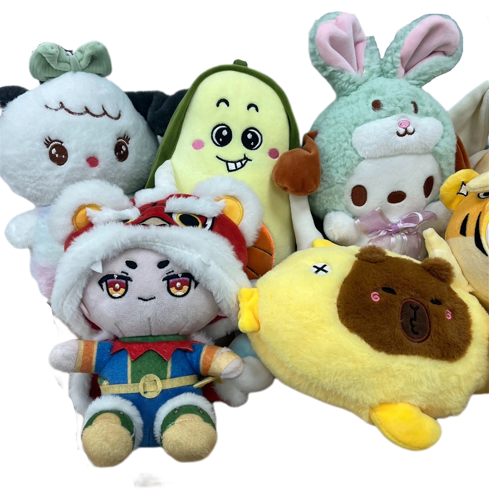 10-25cm 100+ Styles Vending Figures Stuffed Plush Toys 8inch Decorative Anime Dolls