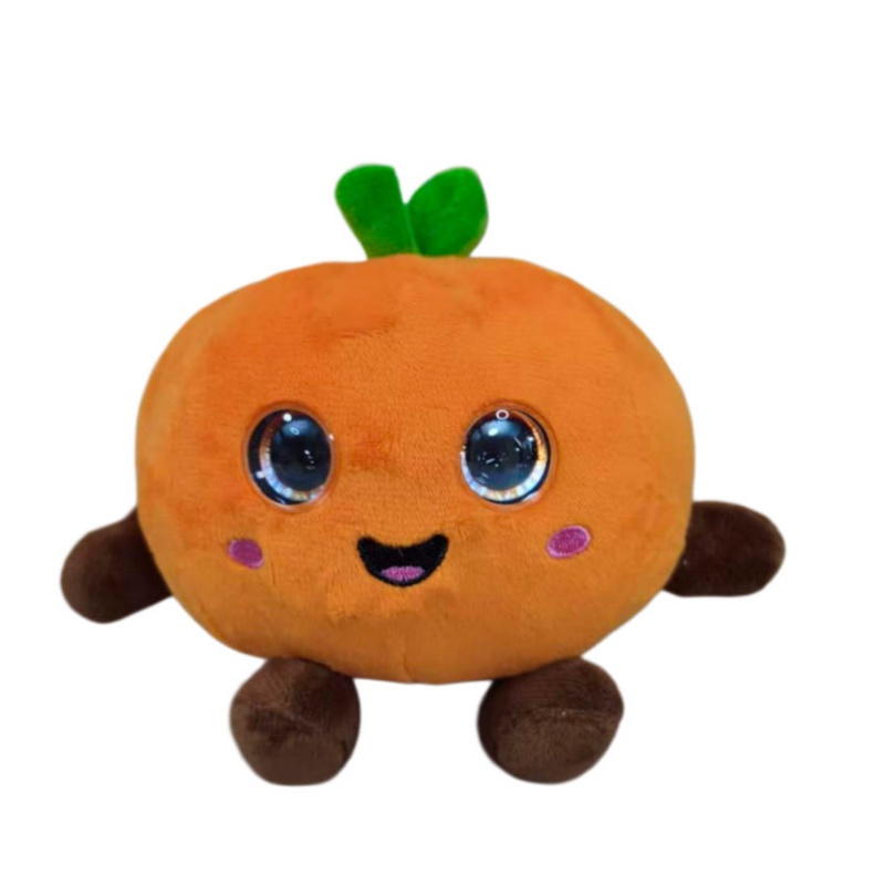 AI Interactive Kids Companion Plush Toy Smart Voice Talk LED Emotional Expression Eyes Toy