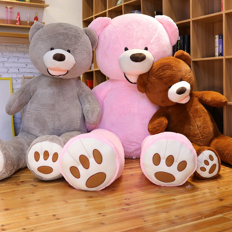 Wholesale Customization Giant Big Teddy Bear Plush Toy Stuffed Animal Skin with PP Cotton Filling Plush Stuffed Animal Toy