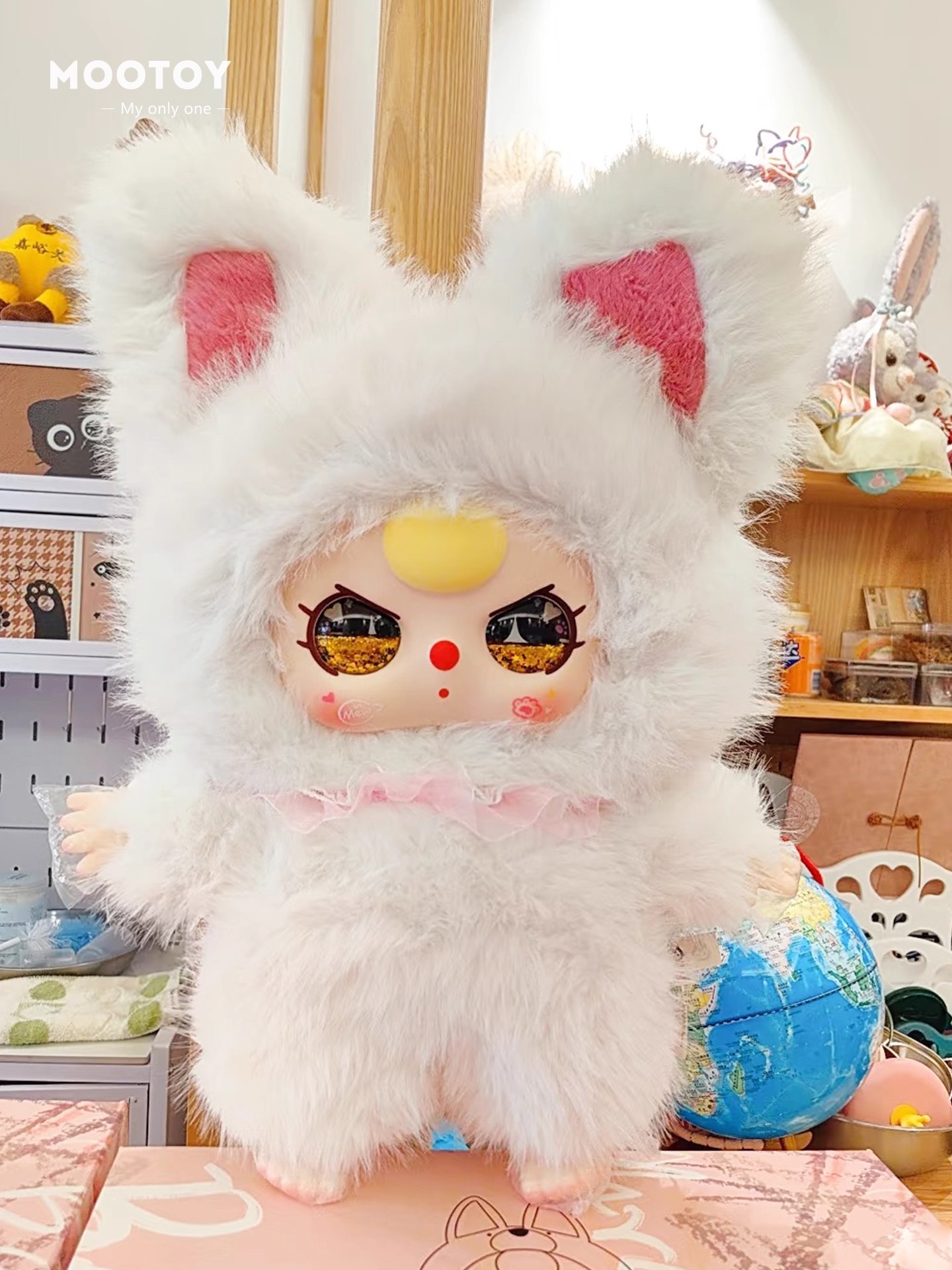 Wholesale 100% Genuine Baby Three Smart Toy 800% Artificial Intelligence Plus Style Mystery Plush Toy 1/6 Scale Movie TV Box