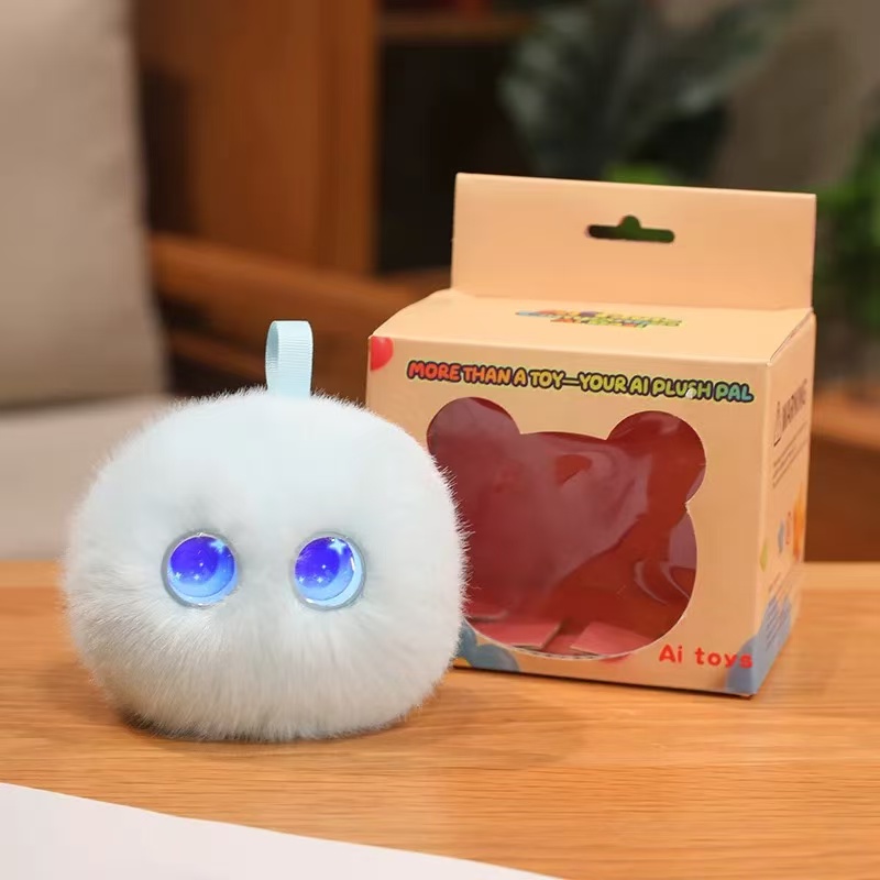 Educational Talking AI Smart Plush Toy Enabled Voice Control Dialogue Table Companion Doll Ultra Soft PP Robot Dropshipping