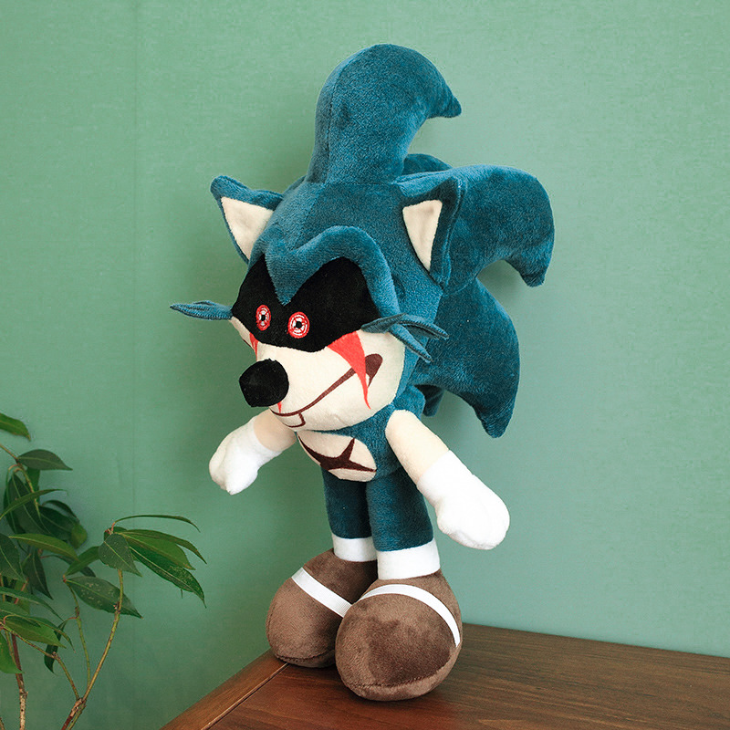 New Arrival Sonic and the Black Knight Game Character Plush Hedgehog Stuffed Toys Novelty Sonic Stuffed Plush Doll for Game Fans