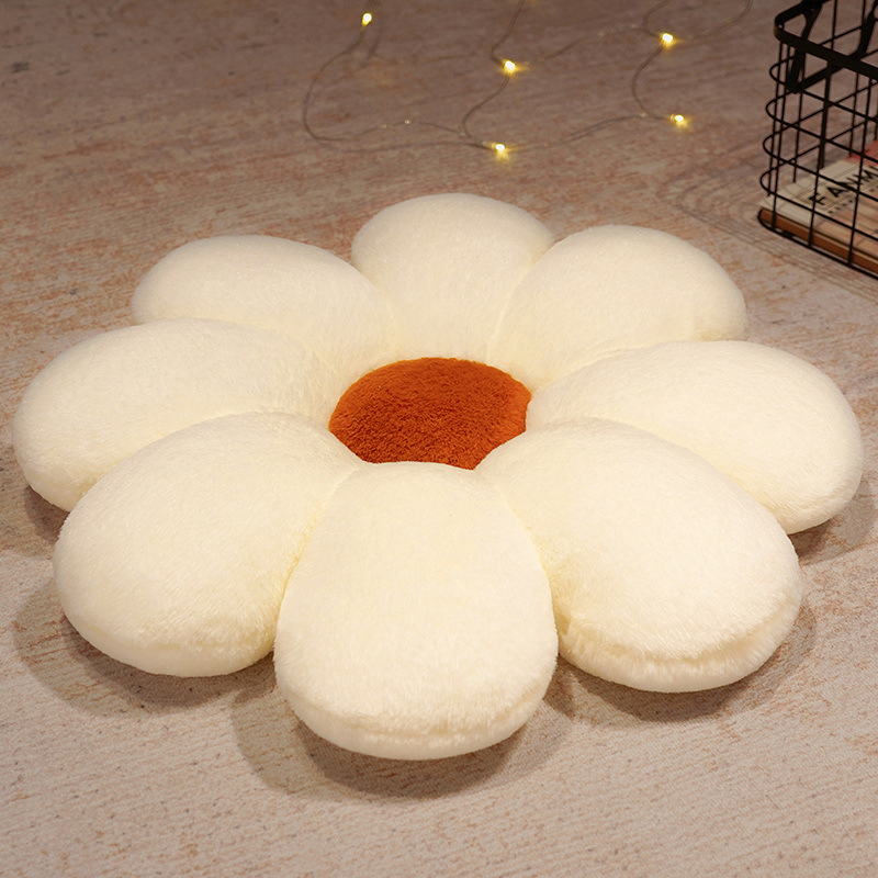 2026 Flower Throw Pillows Soft Plant Cushion Office Nap Classroom Chair Cushion Stuffed Plush Toys Gift